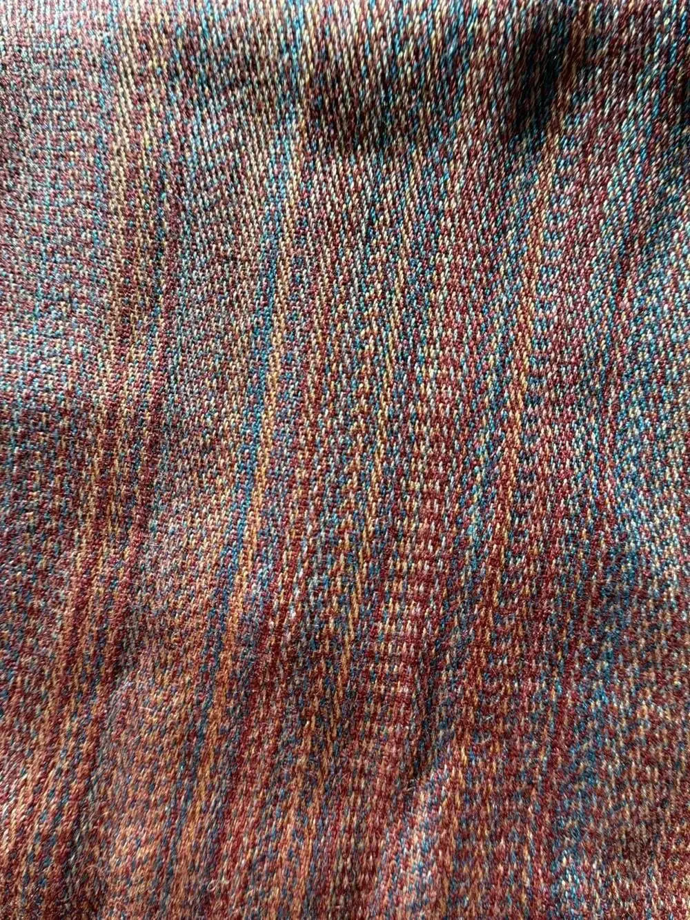 Kate Kanyon Hand‎ Woven Nepal Cashmere Silk Striped Scarf